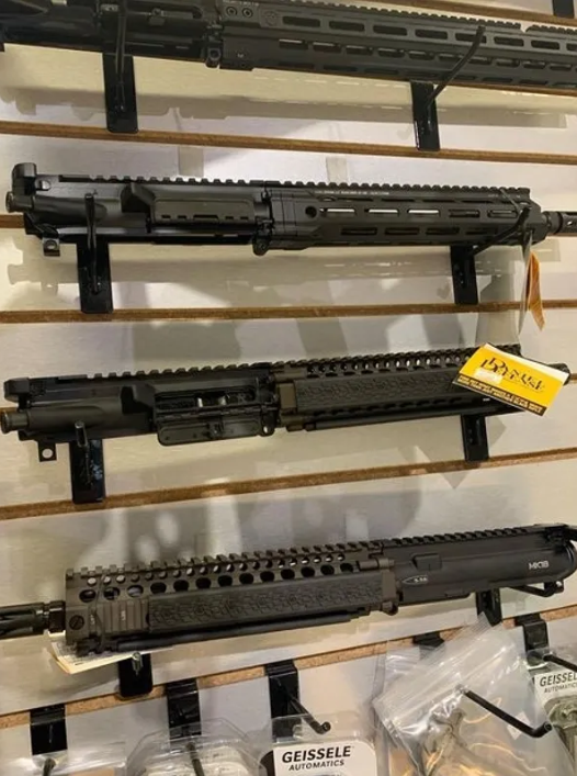 Handguns and firearms showcase at Flathead Gun Shop