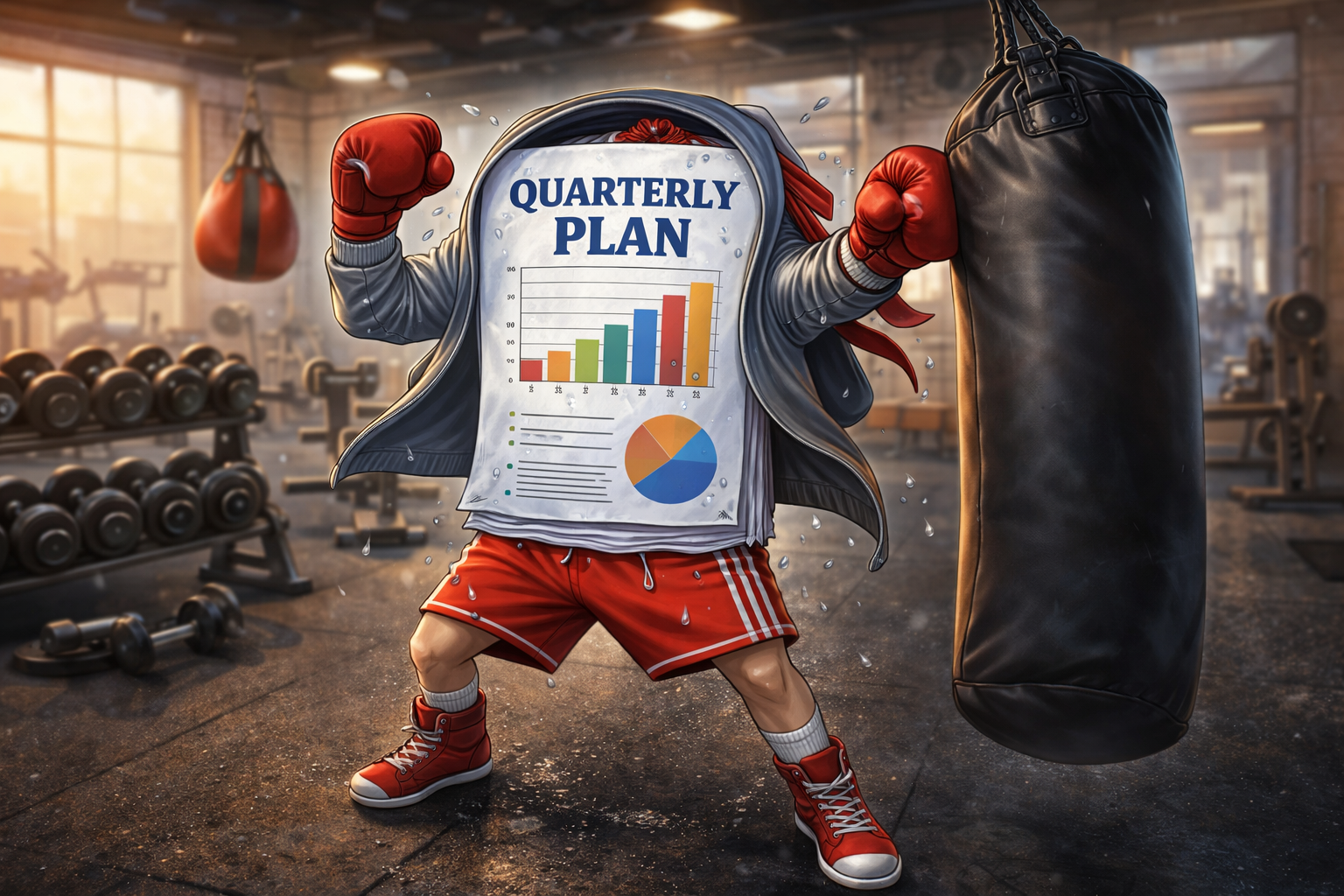 Quarterly Plan Boxing In The Gym