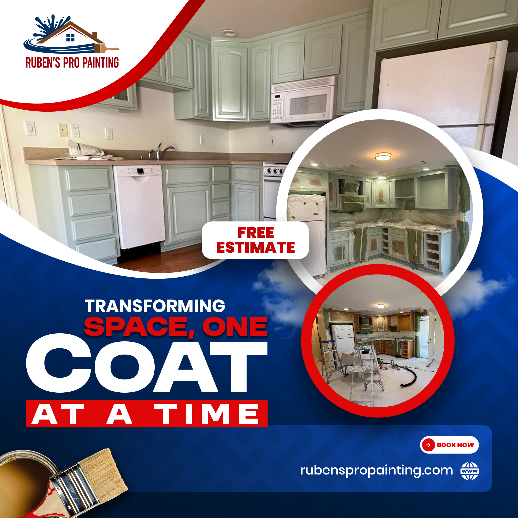 Home improvement project by Ruben’s Pro Painting