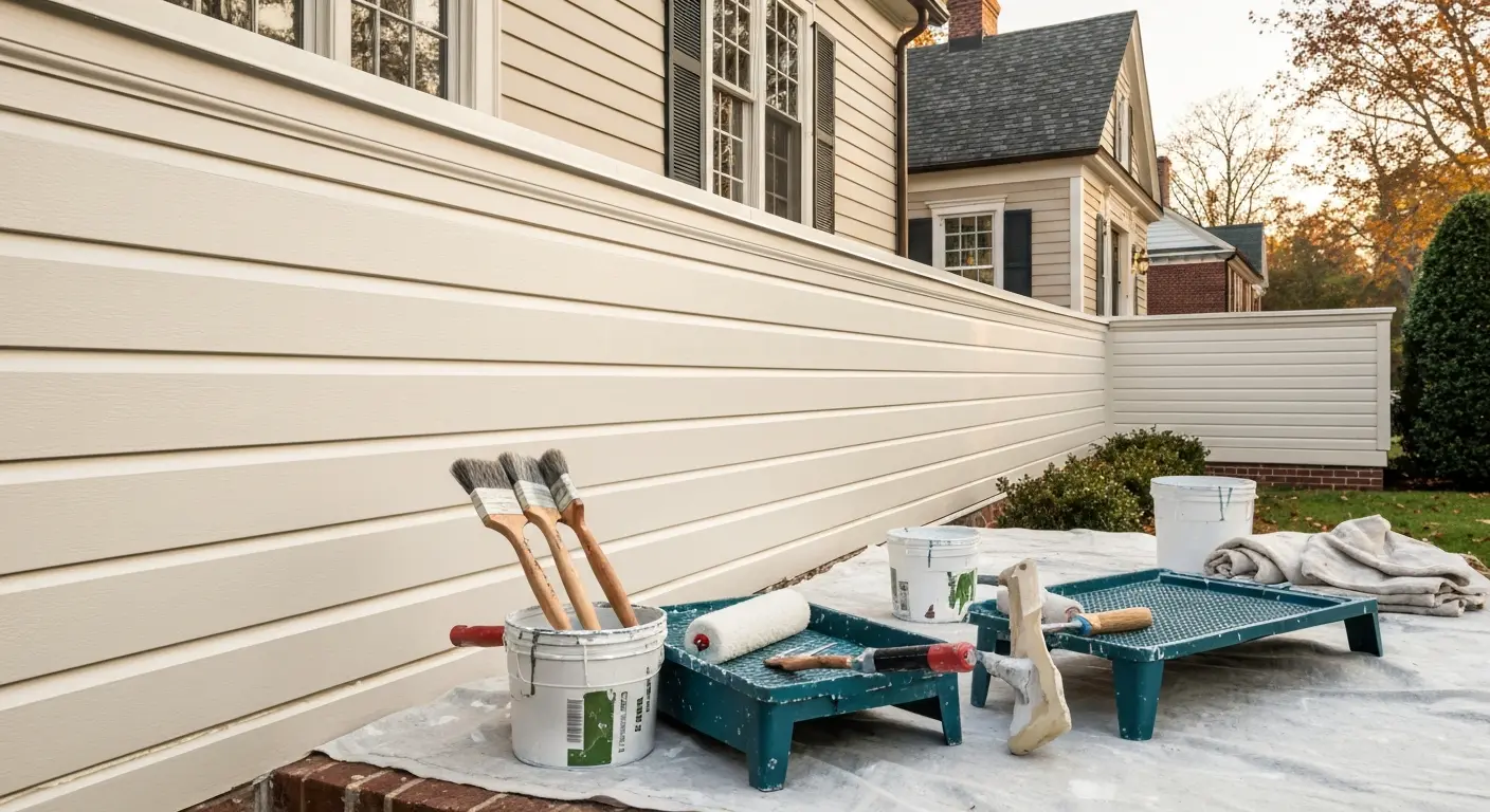 Exterior painting project