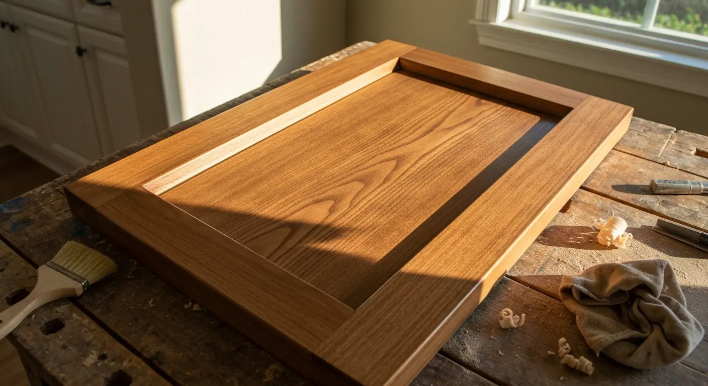 Cabinet finishing project