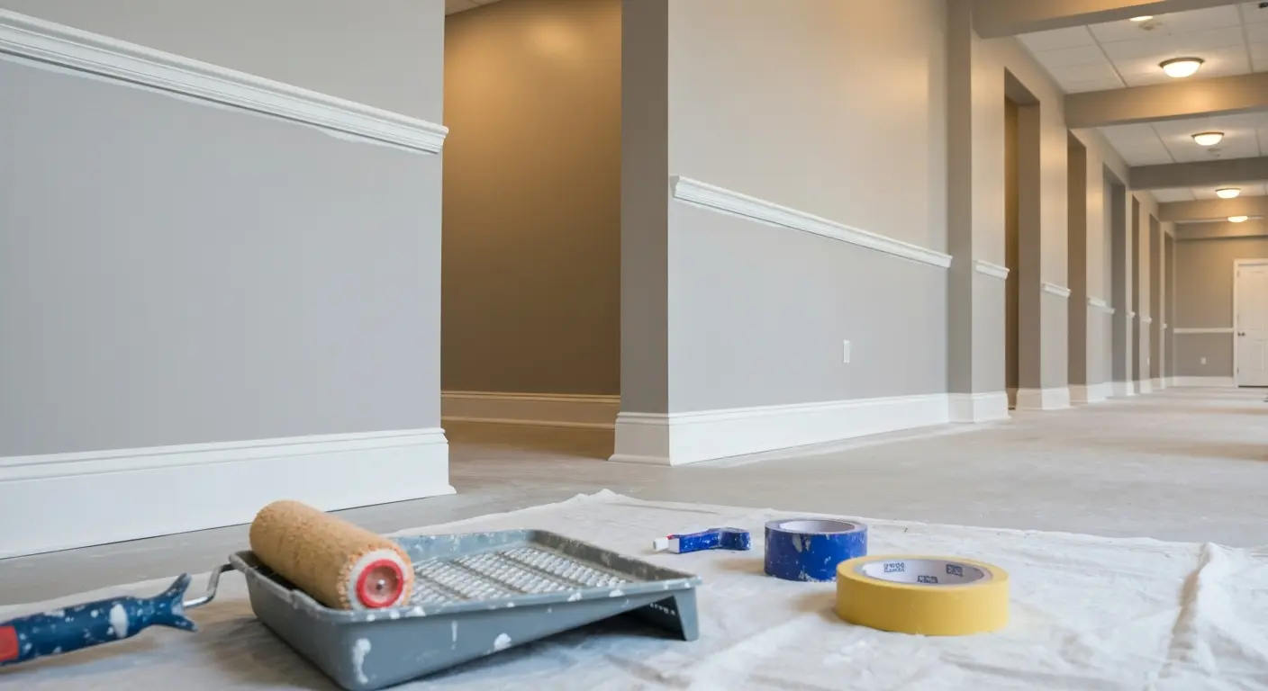 Commercial painting service