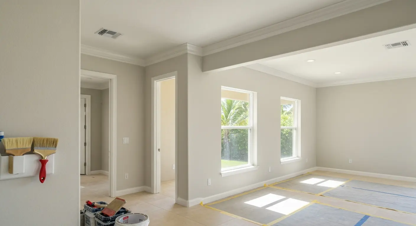 Interior painting project