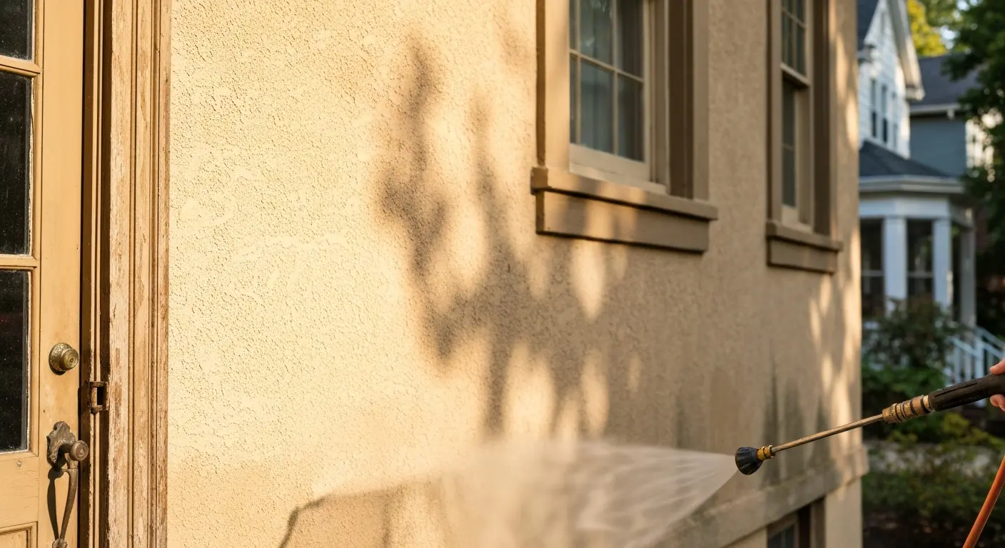 Pressure washing service