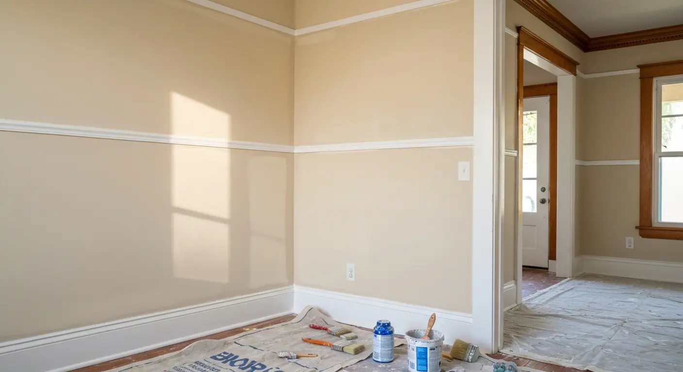 Interior painting project