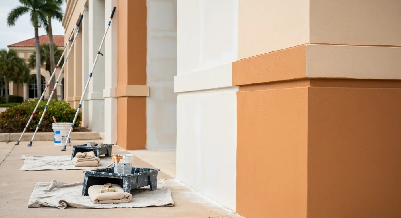 Exterior painting service