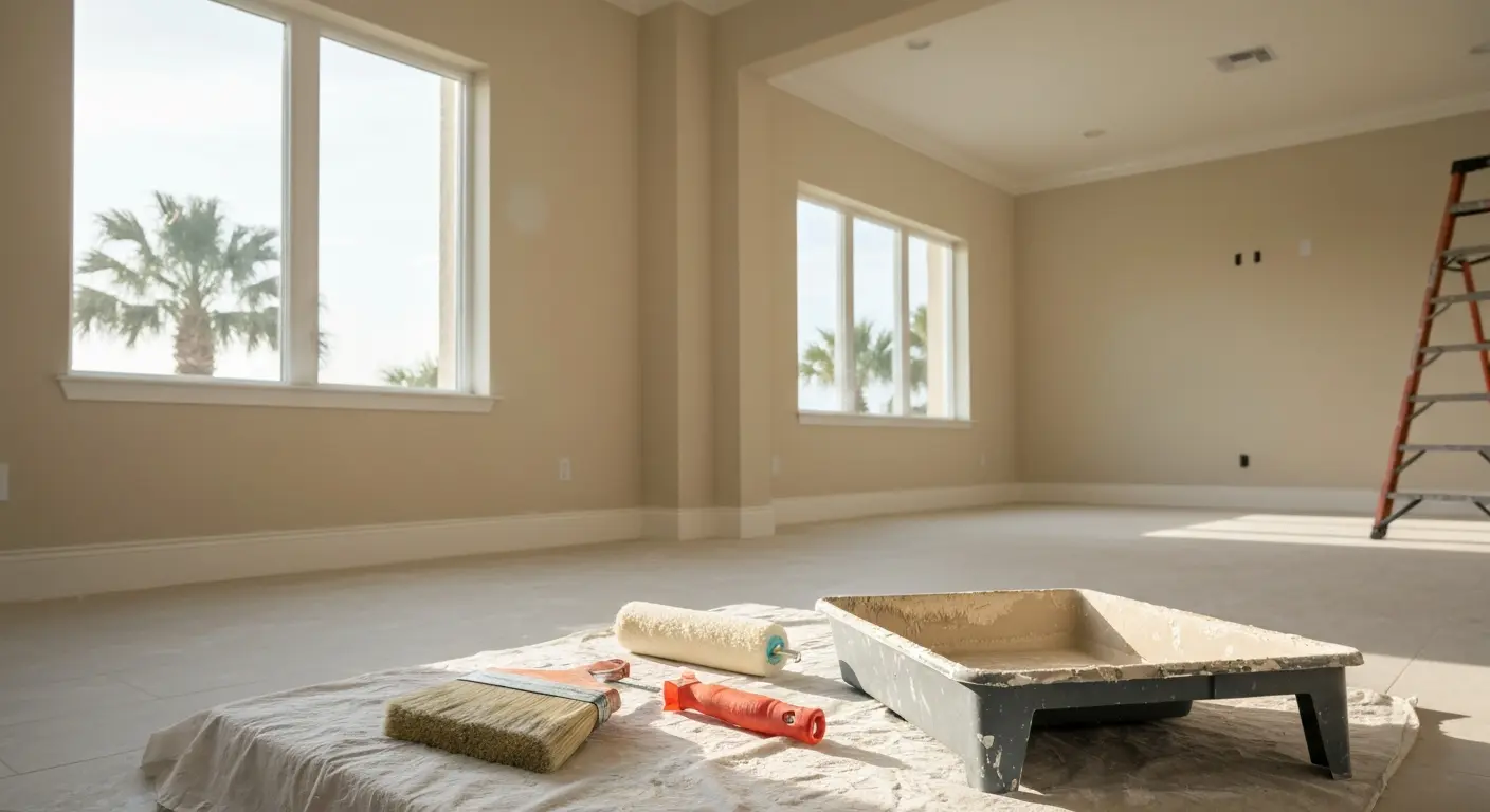 Interior painting project