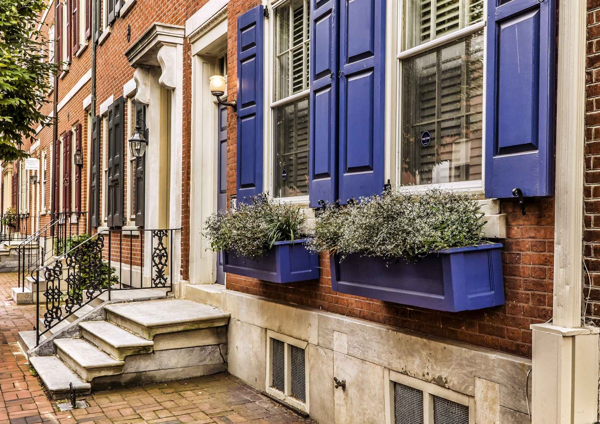 rowhouses in Philadelphia