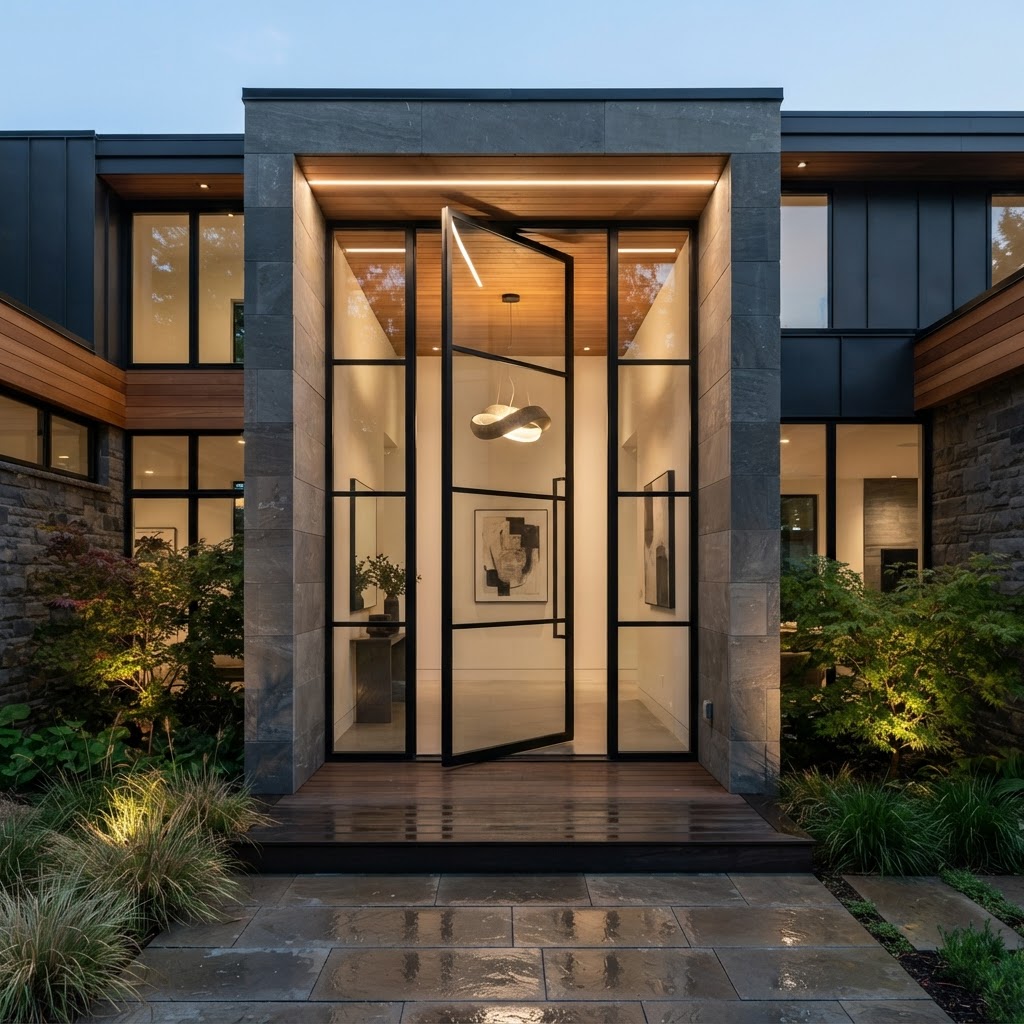 Steel doors