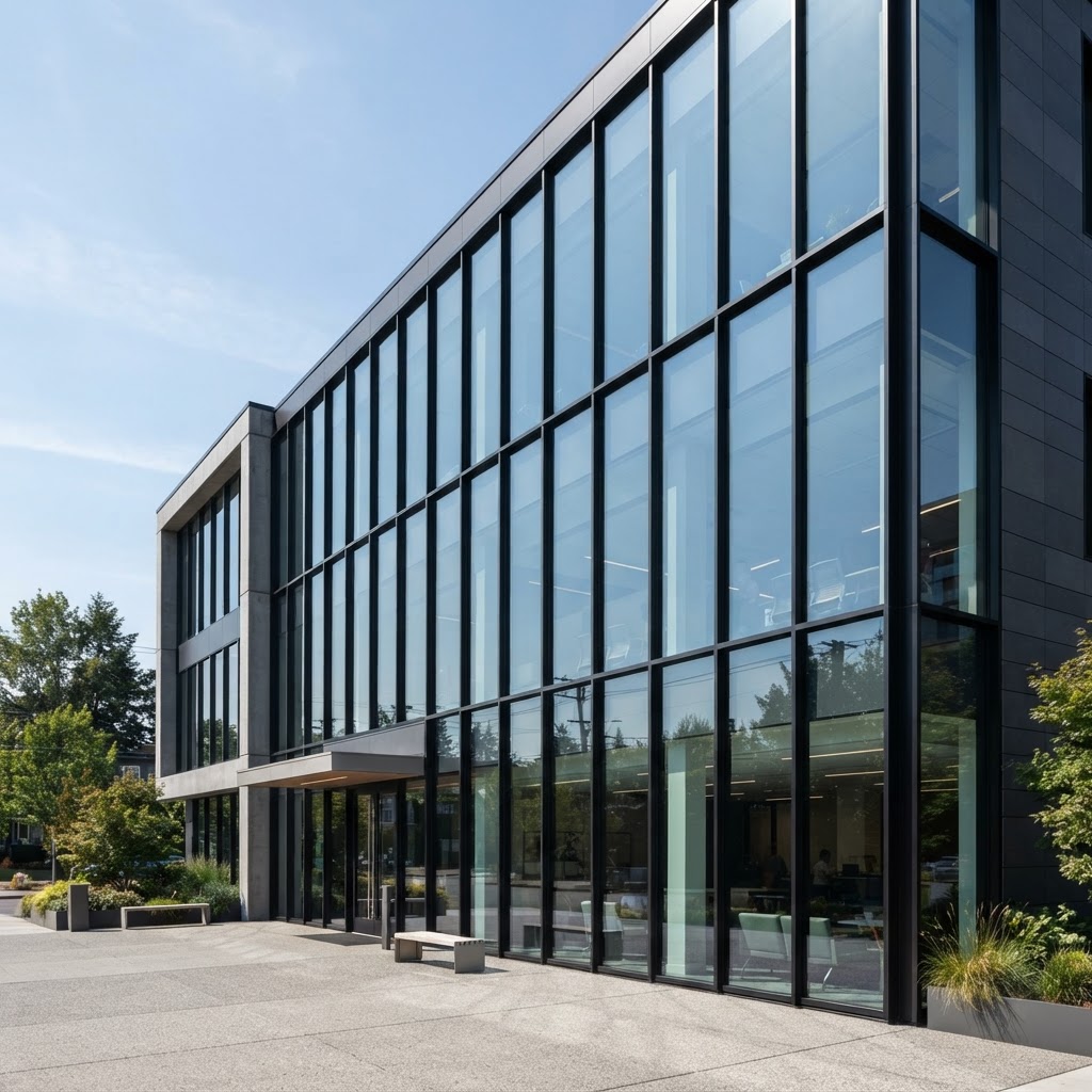 Aluminum windows