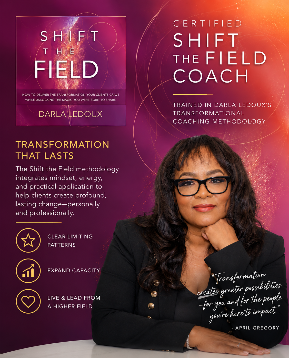 Certified Shift the Field Coach