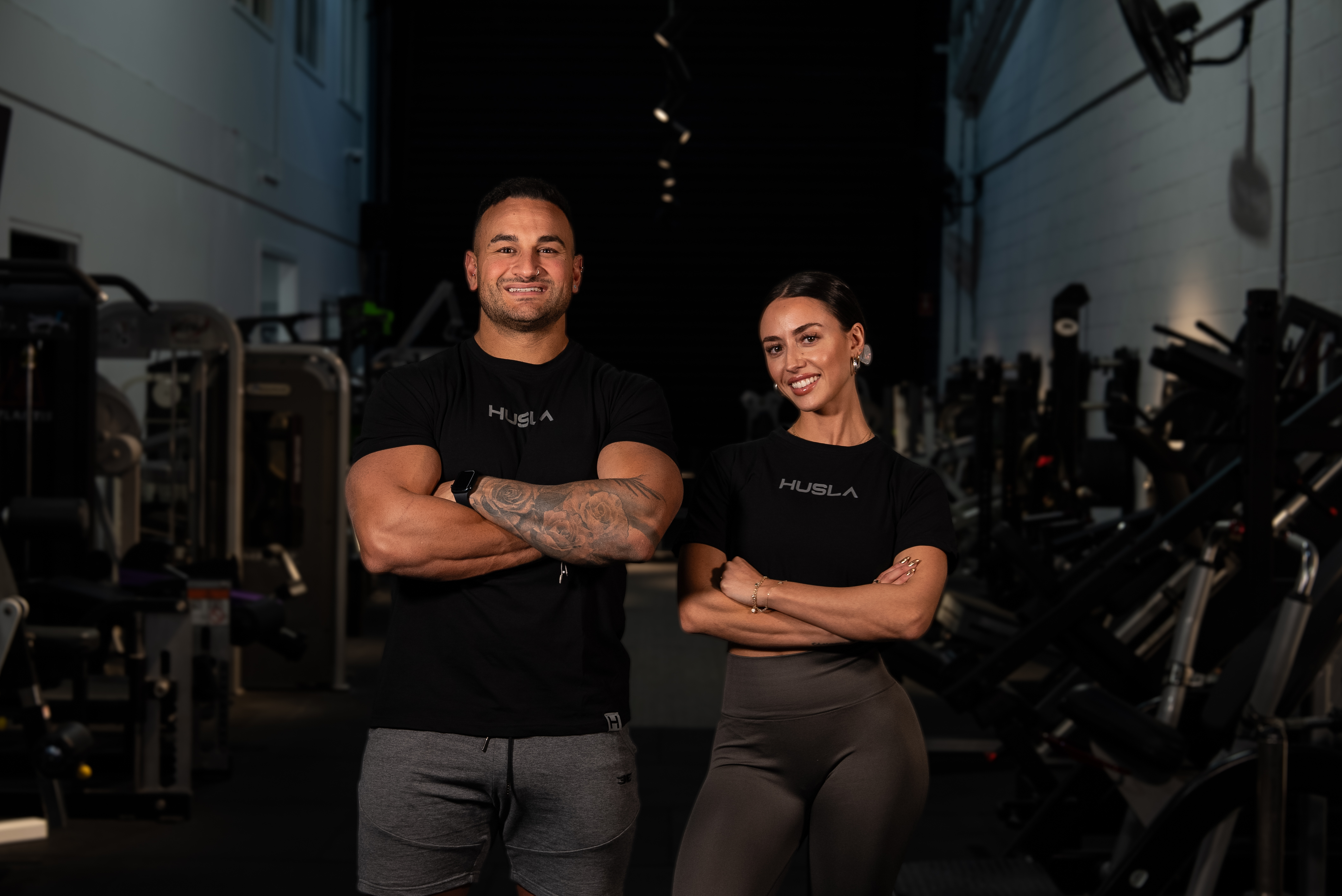 Jason and Anthea, founders of HUSLA