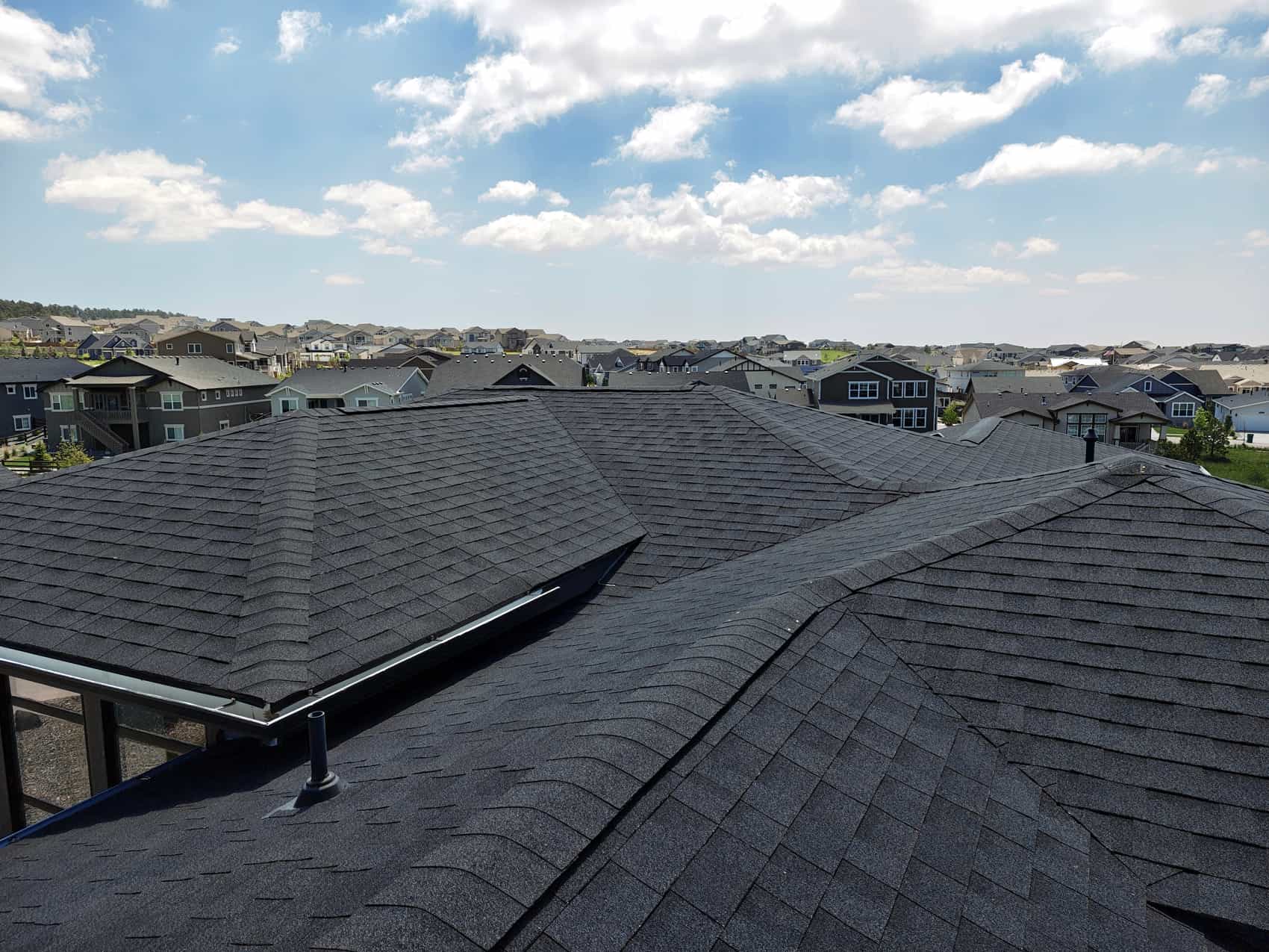 A completed High Valley Roofing project in Colorado Springs