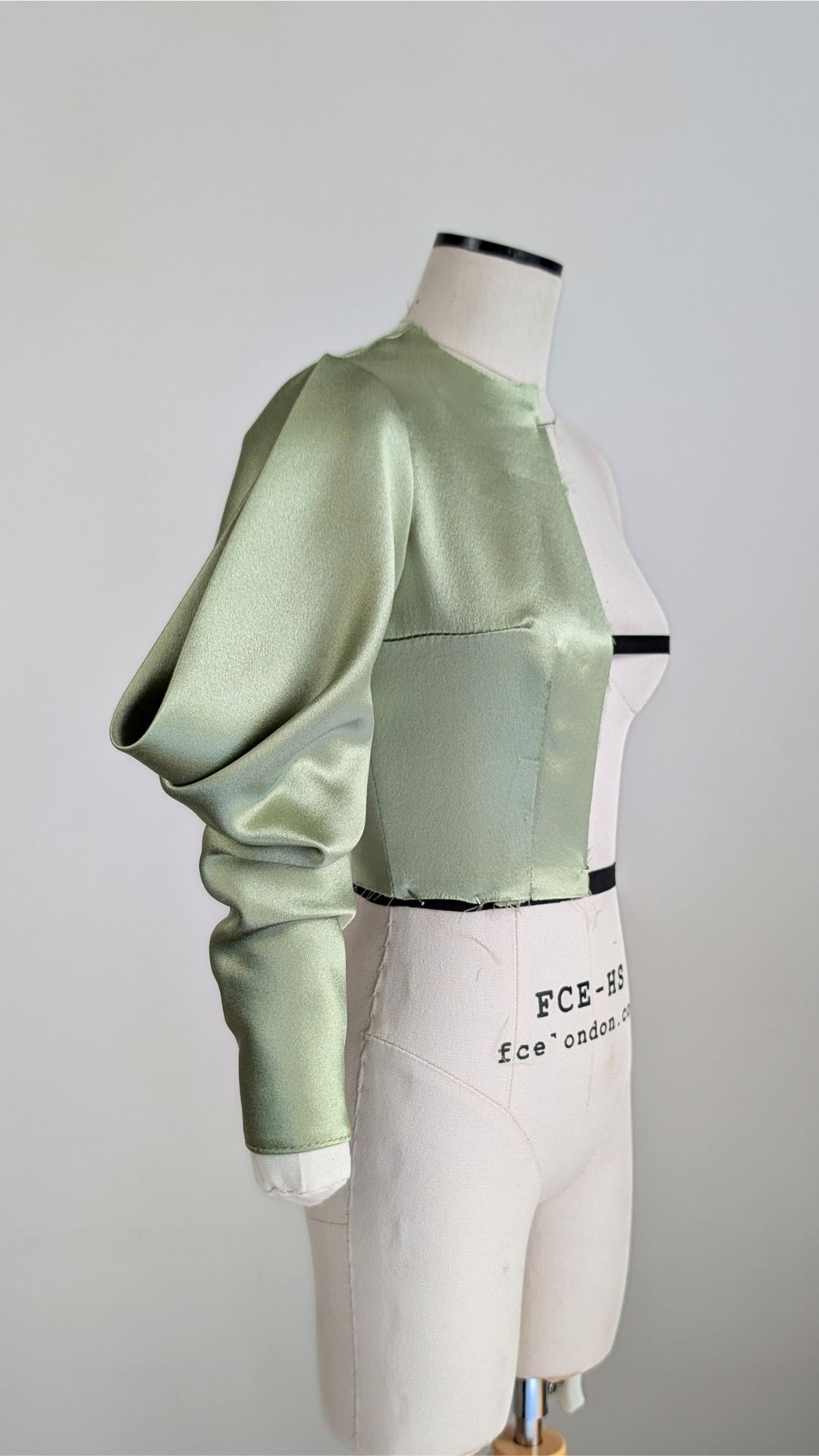 bias cowl sleeve bias cowl sleeve