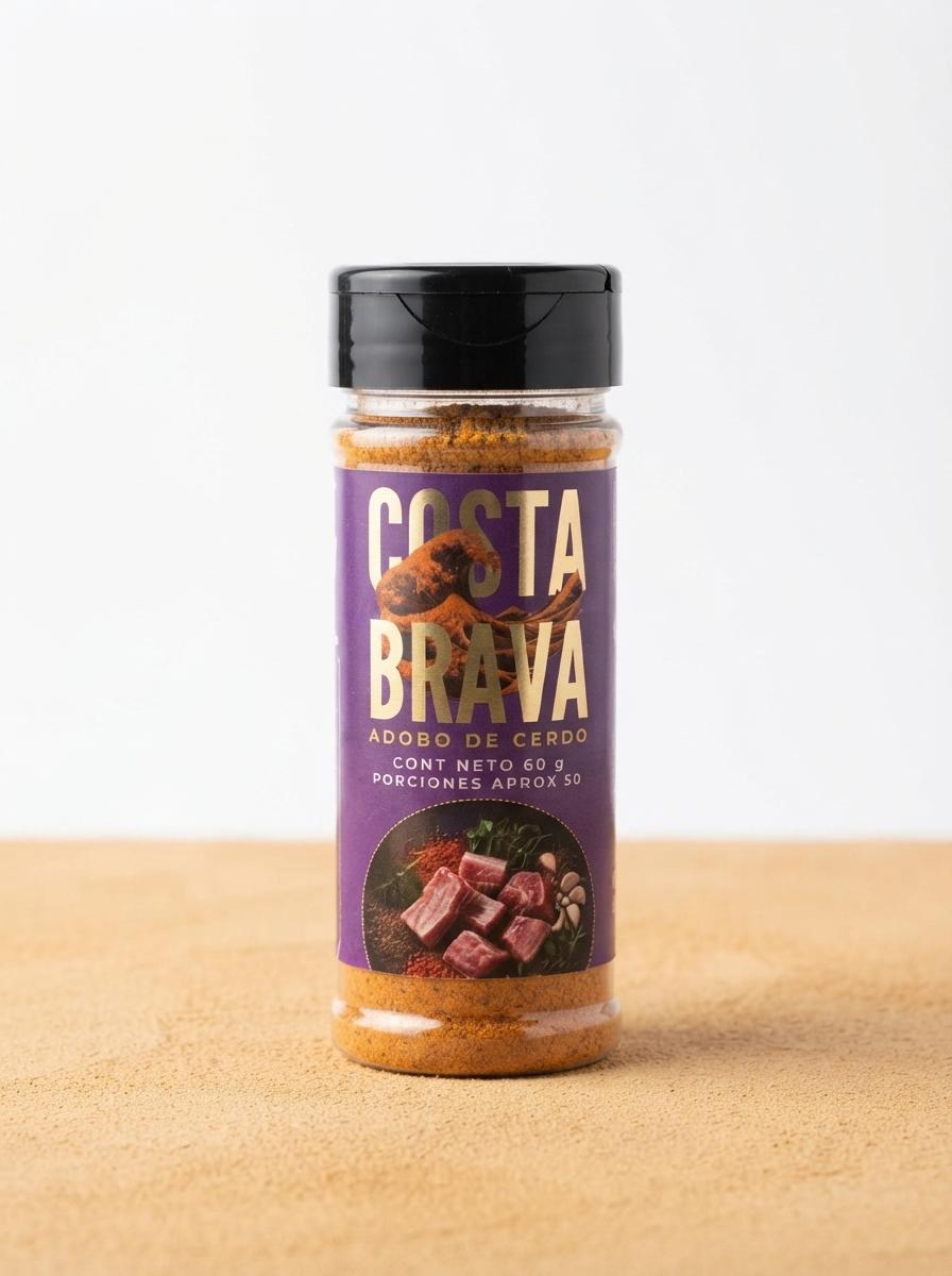 Frasco de Adobo de Cerdo Costa Brava, 60 g
