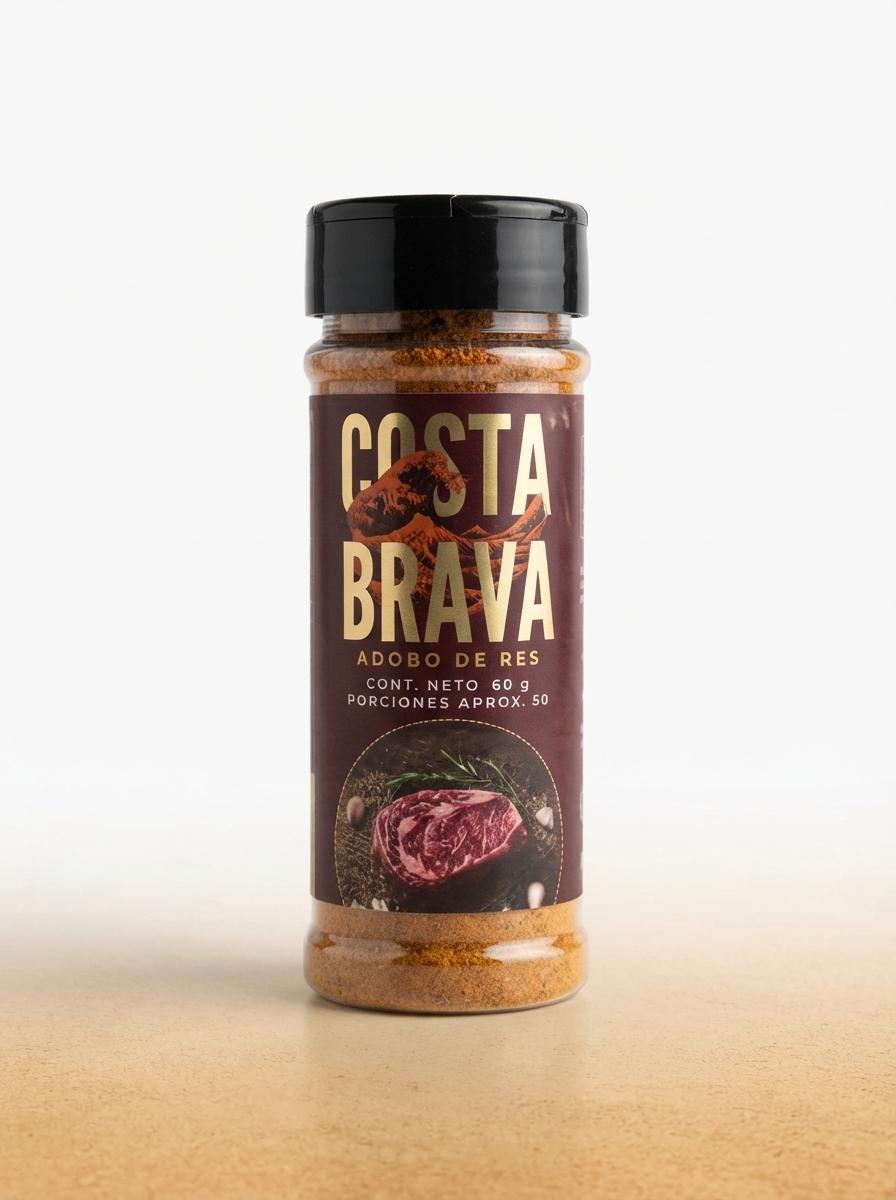 Frasco de Adobo de Res Costa Brava, 60 g