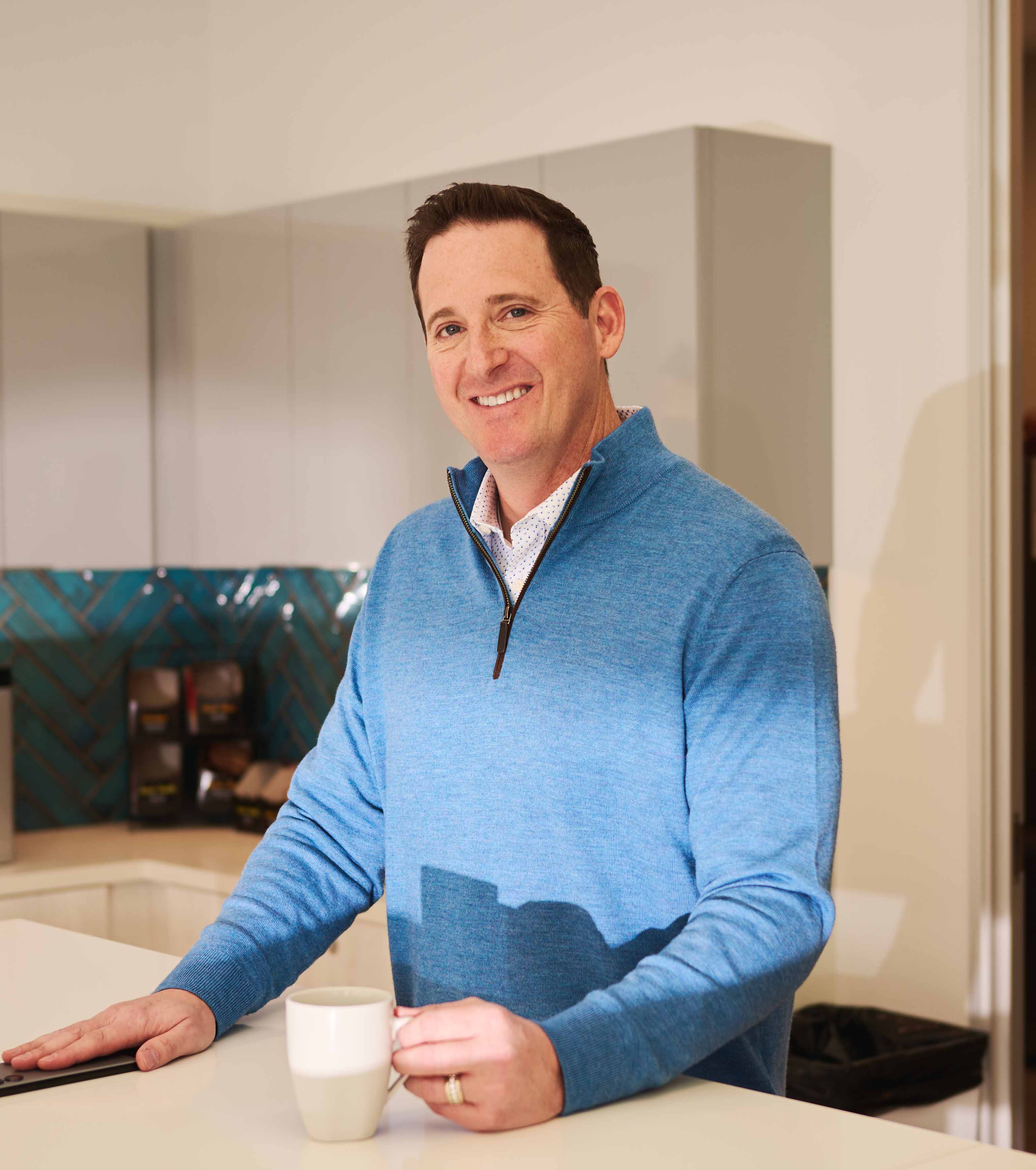 William Young in a senior living residence