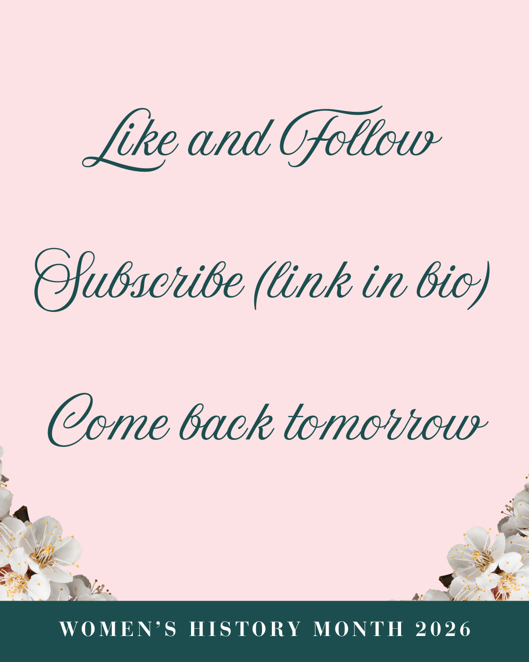 Like, Share, Subscribe