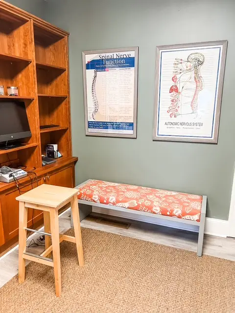 Dr. Erin providing prenatal chiropractic care