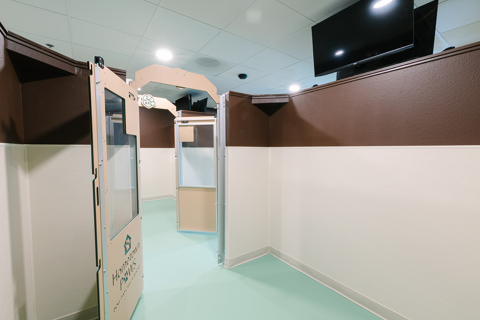 Indoor suites area