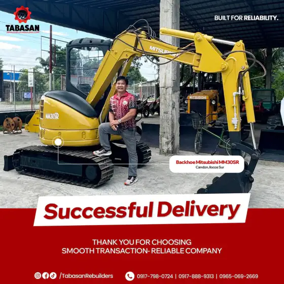 Mitsubishi MM30SR delivered to Candon, Ilocos Sur