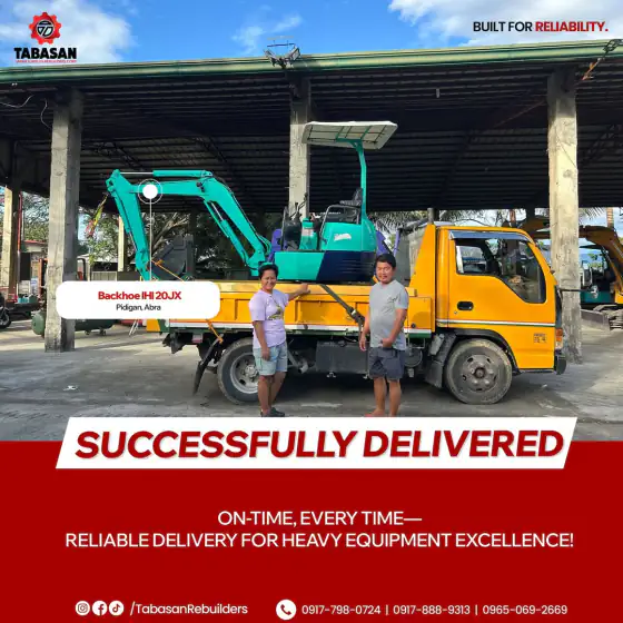IHI 20JX delivered to Pidigan, Abra