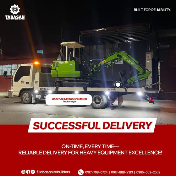Mitsubishi MM30 delivered to Taal, Batangas