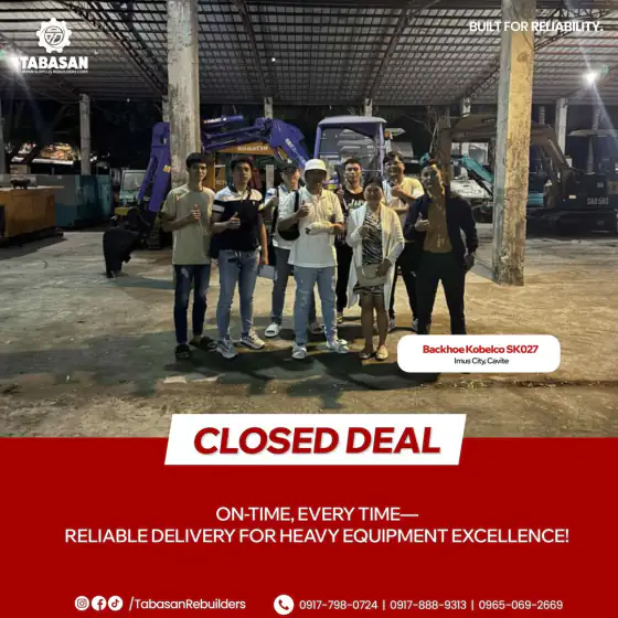 Kobelco SK027 closed deal, Imus City, Cavite
