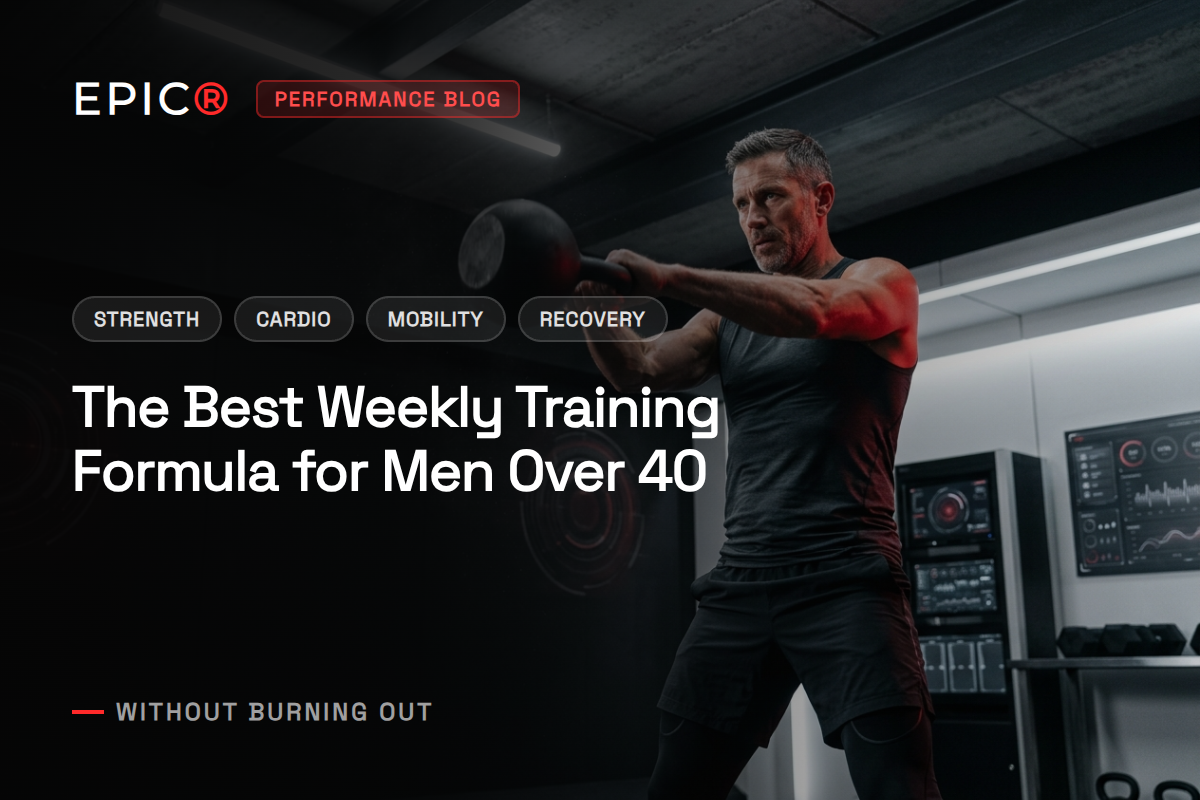 The Best Weekly Training Formula for Men Over 40: Strength, Cardio, Mobility, and Recovery Without Burning Out