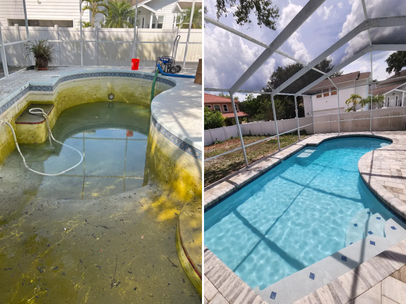 Pool remodel