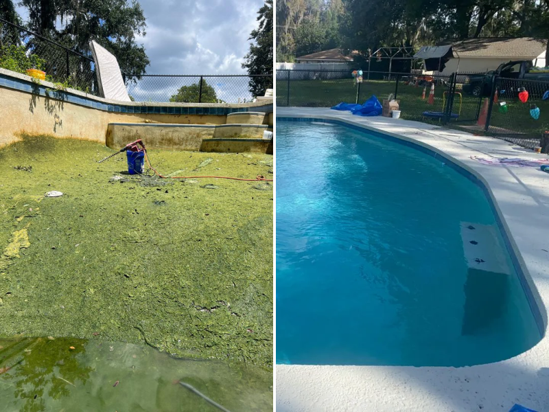 Pool remodel