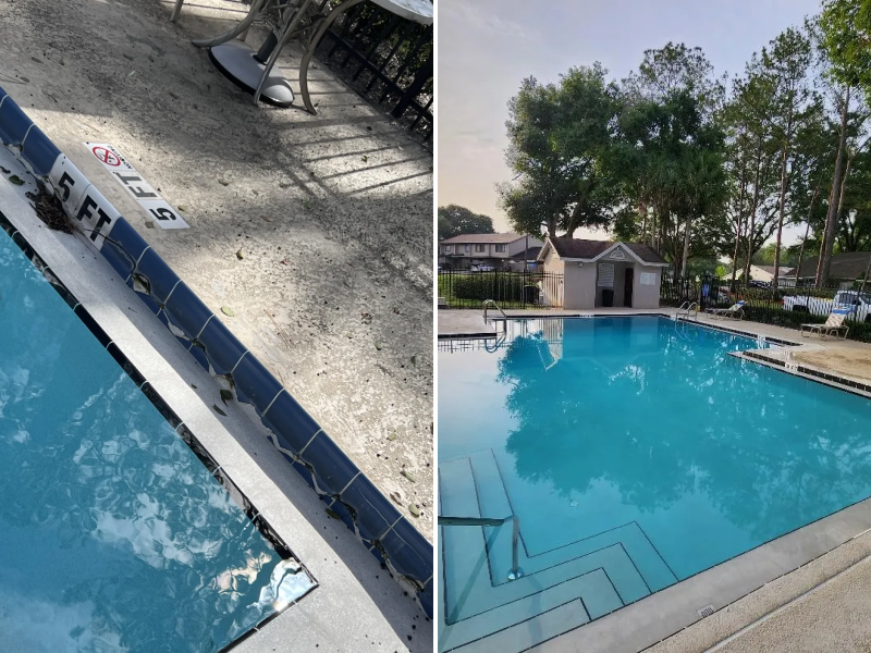 Pool remodel