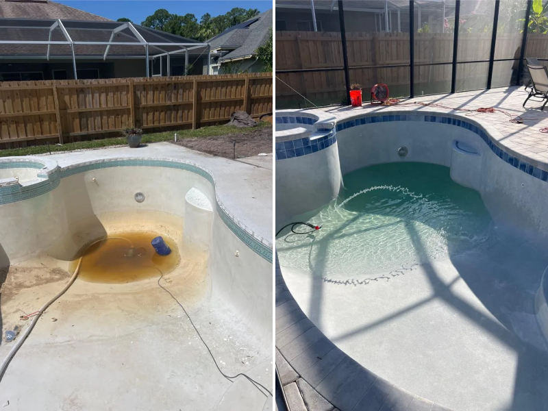 Pool remodel