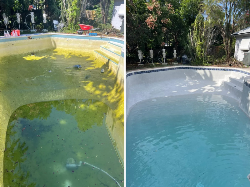 Pool remodel