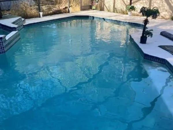 Pool after cleanup