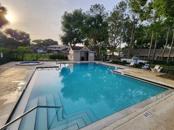 Pool after remodel