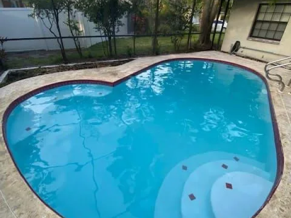 Pool after cleanup