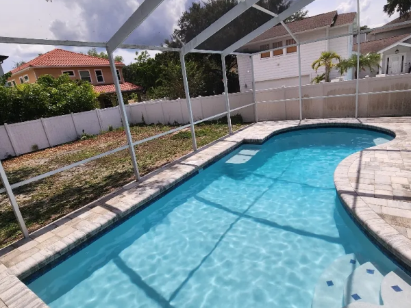 Pool after remodel