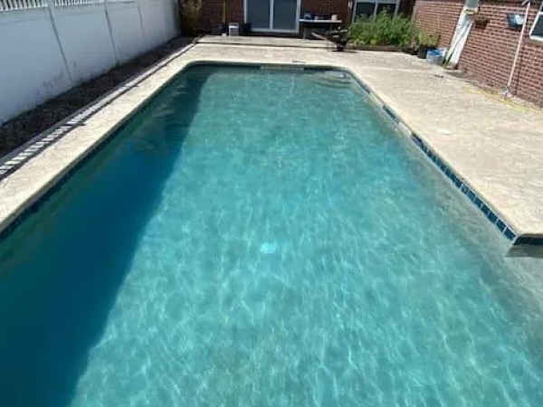 Pool after cleanup