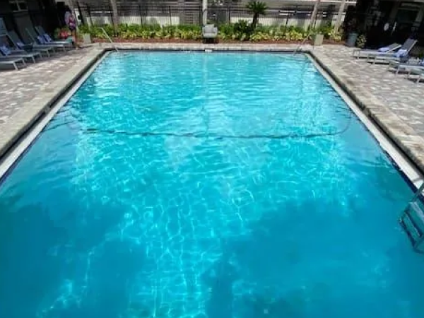 Pool after cleanup