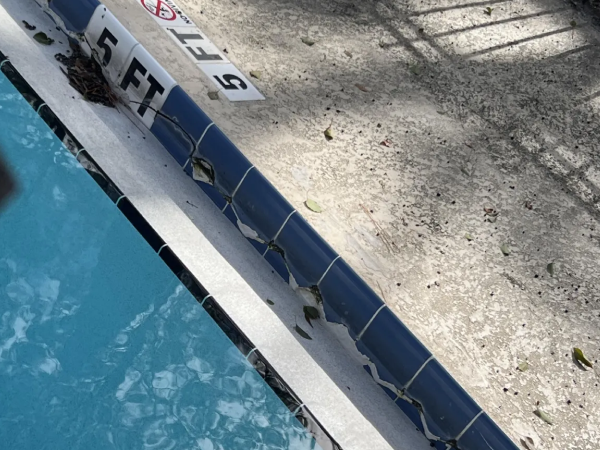 Pool before remodel