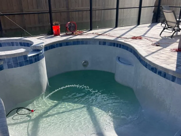 Pool after remodel