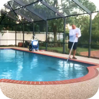 Recurring pool maintenance