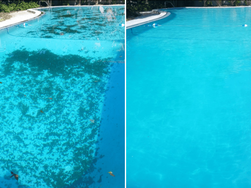 Recurring pool maintenance
