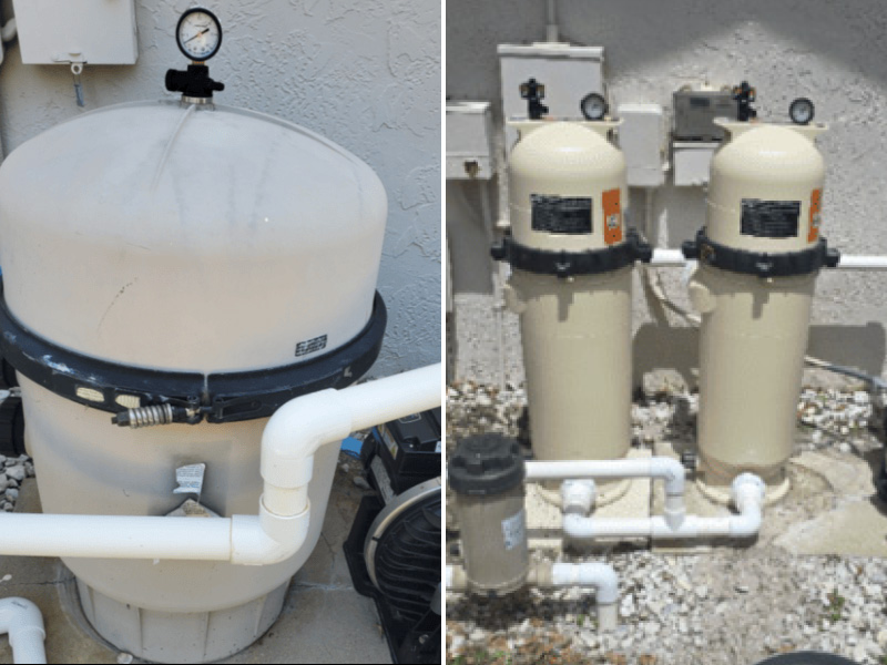 Pool equipment repair