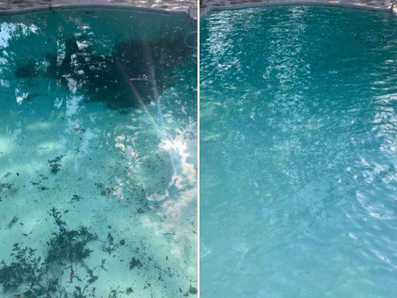 Recurring pool maintenance