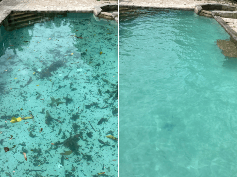 Recurring pool maintenance