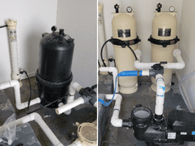Pool equipment repair
