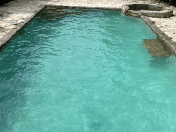Pool after recurring maintenance