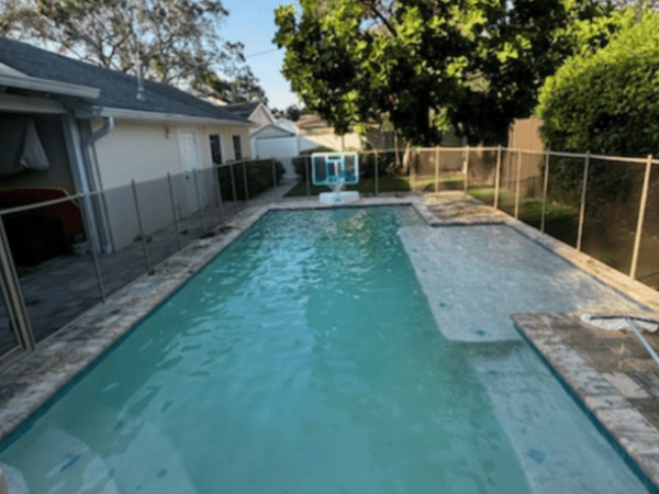Pool after recurring maintenance
